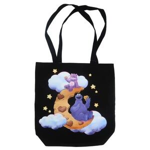 Cakeworthy Care Bears x Sesame Street Scented Printed Cotton Tote Bag NEW